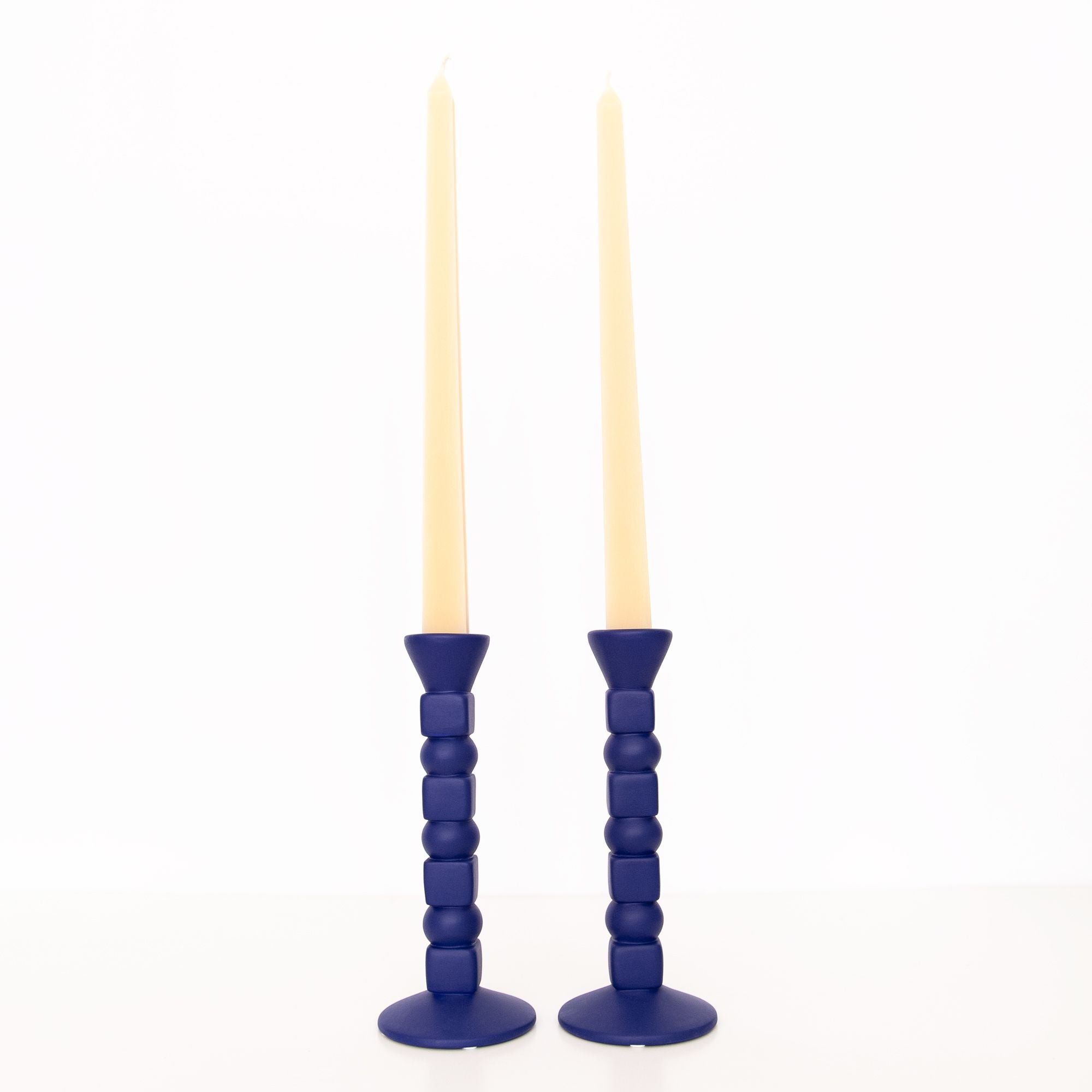 Anna Candleholder in Blue Matt, from The Socialite Family