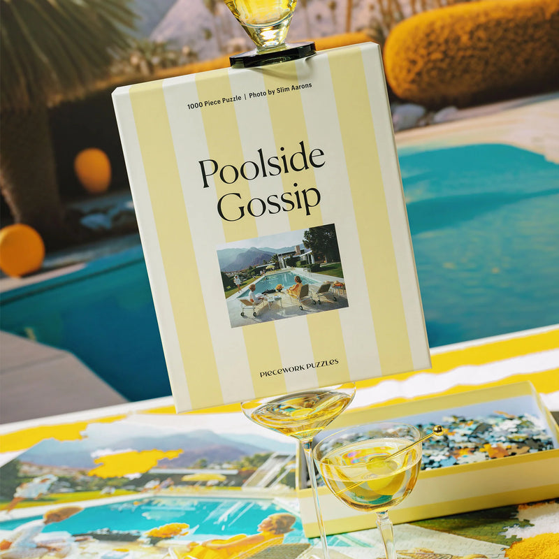 Poolsode Gossip 1,000 Piece Puzzle, from Piecework Puzzles