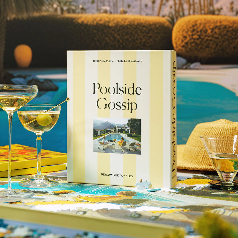 Poolsode Gossip 1,000 Piece Puzzle, from Piecework Puzzles