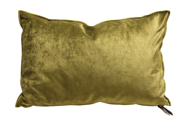 Velvet Pillow 16x24 in Absinthe, from Maison De Vacances