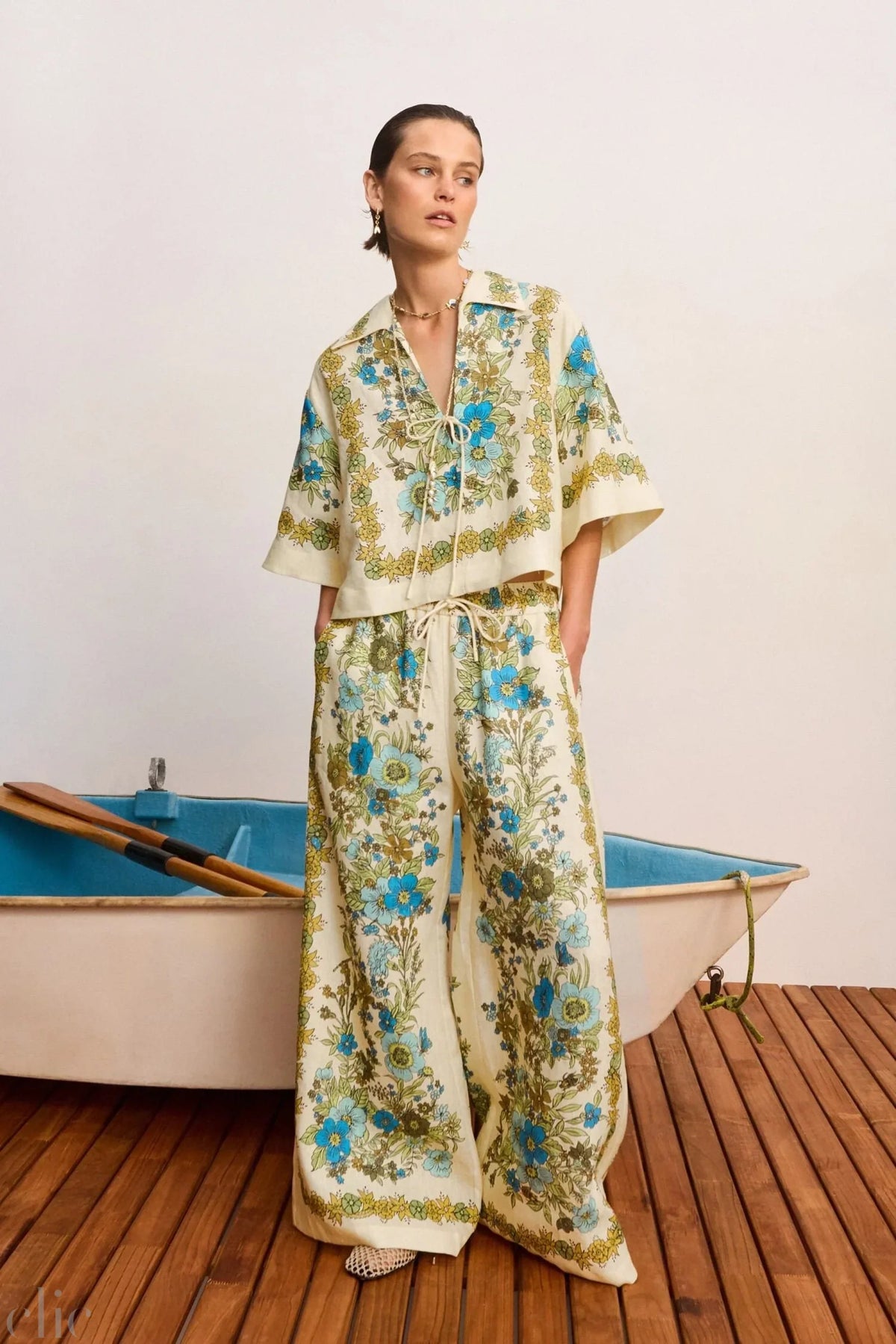 Sophia Linen Pant, from Alemais