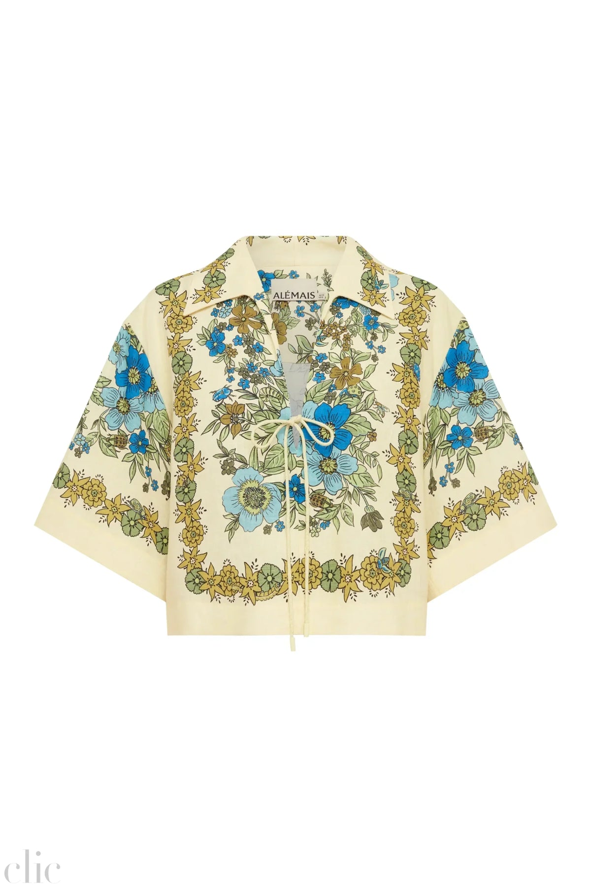 Sophia Linen Top, from Alemais