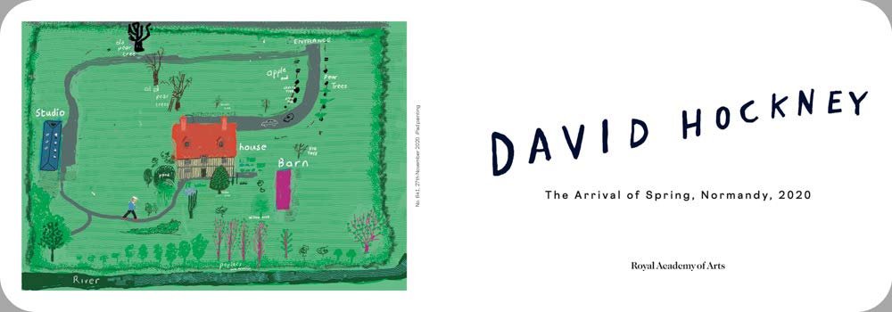 David Hockney: The Arrival of Spring in Normandy