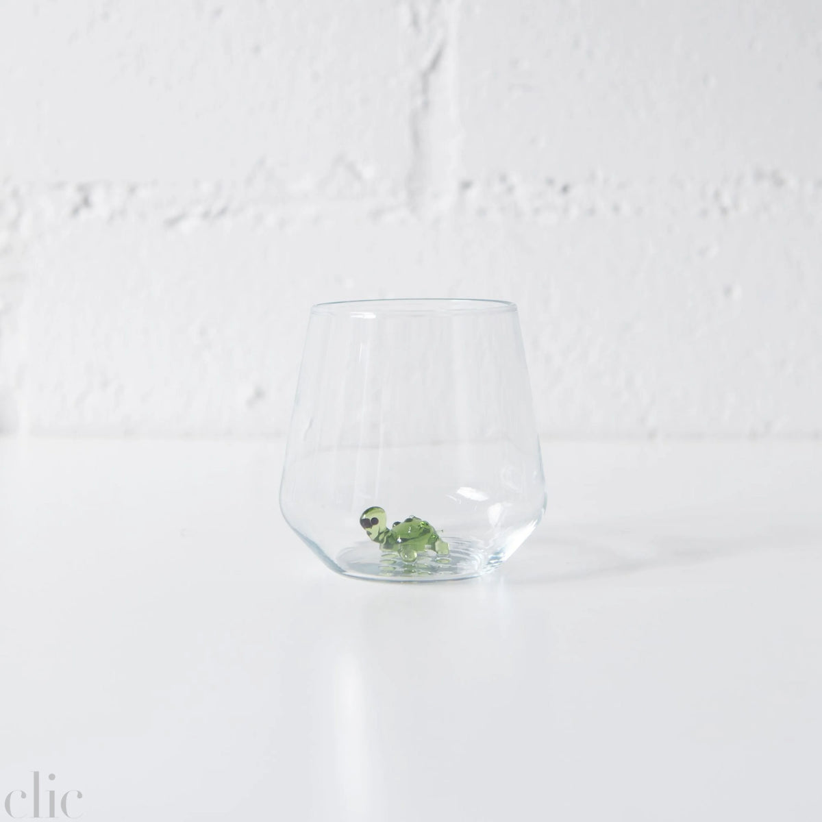 Turtle Drinking Glass