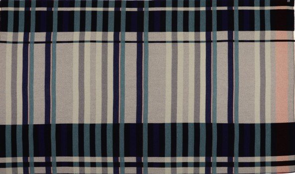 Stolzl Throw in indigo, from Wallace Sewell