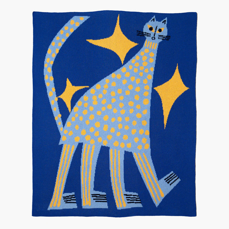 Starry Night Mini Blanket by Marcello Velho, from Slow Down Studio