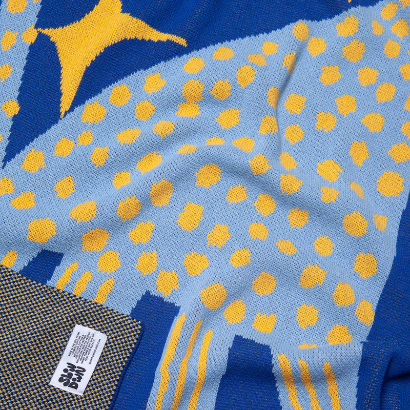 Starry Night Mini Blanket by Marcello Velho, from Slow Down Studio