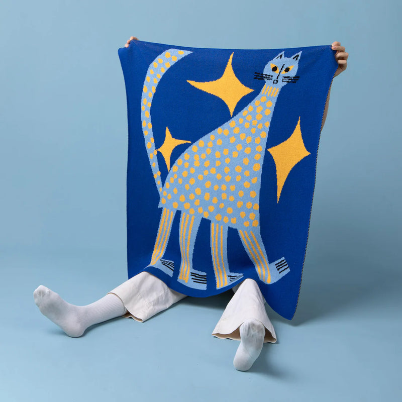 Starry Night Mini Blanket by Marcello Velho, from Slow Down Studio