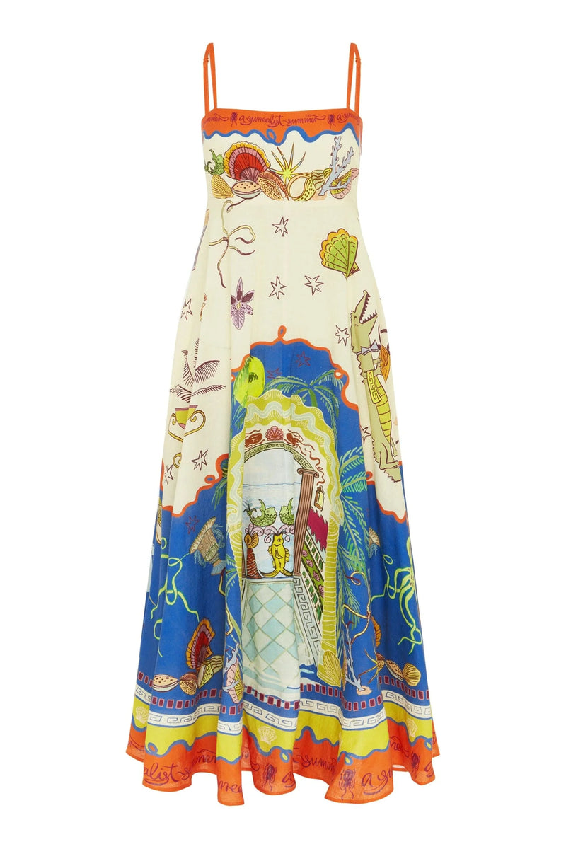 Surrealist Summer Sundress, from Alemais