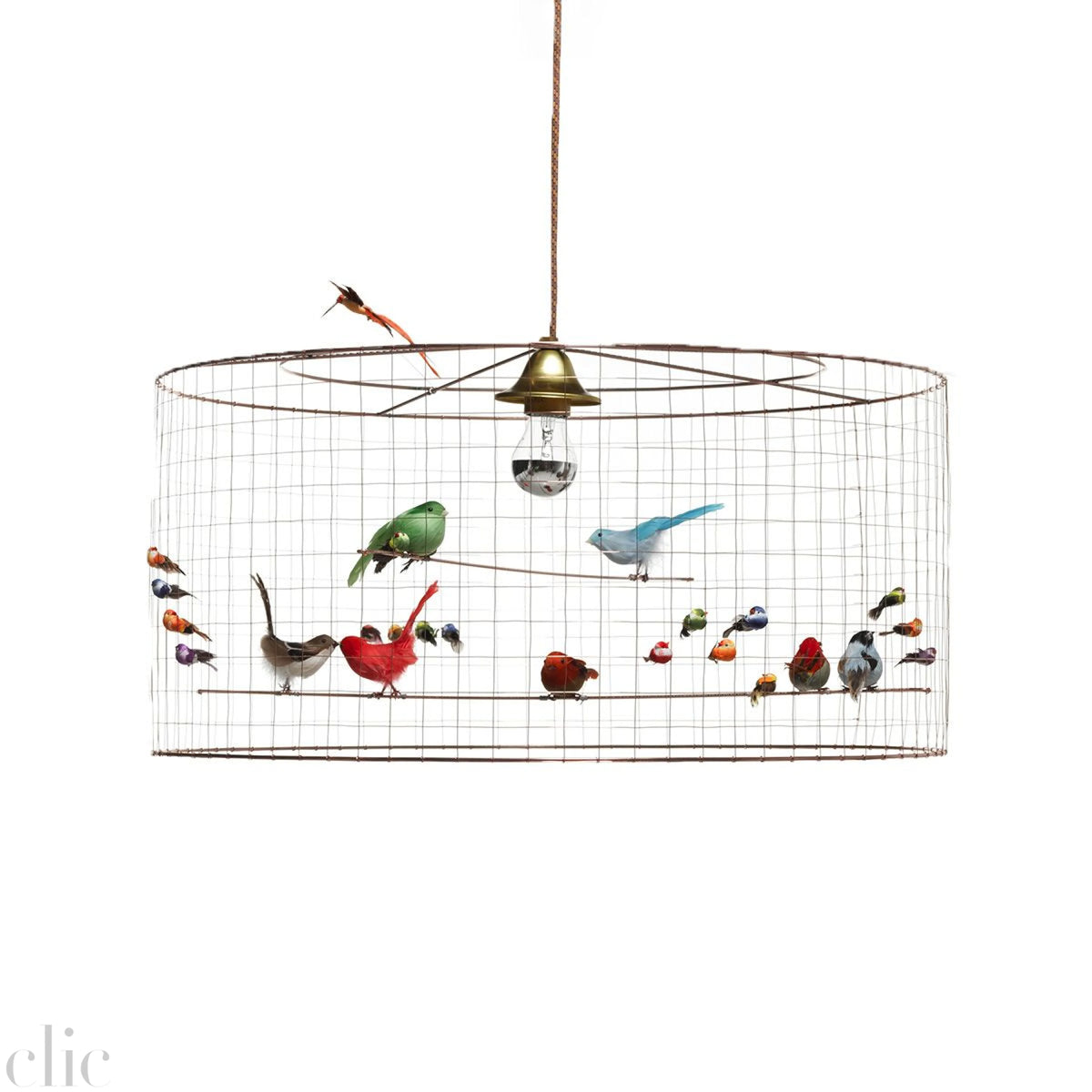 Demi-Grande Volière pendant, from Mathieu Challières