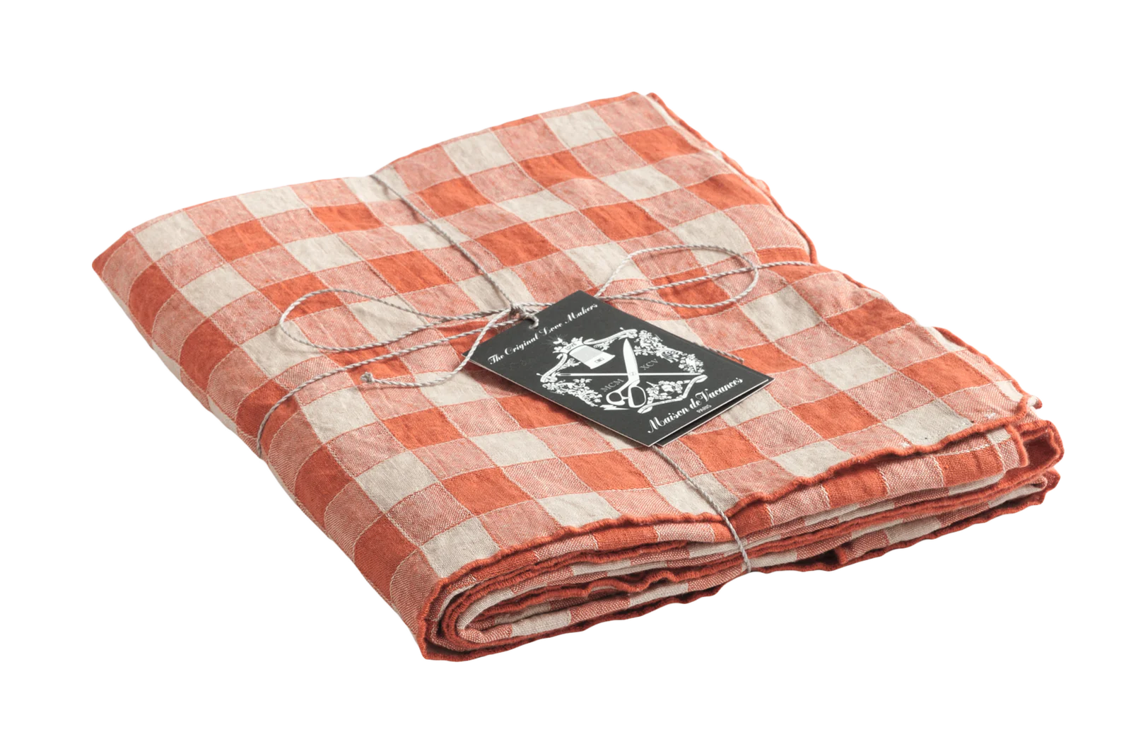 Vintage Tablecloth Large in Marmelade, from Maison de Vacances