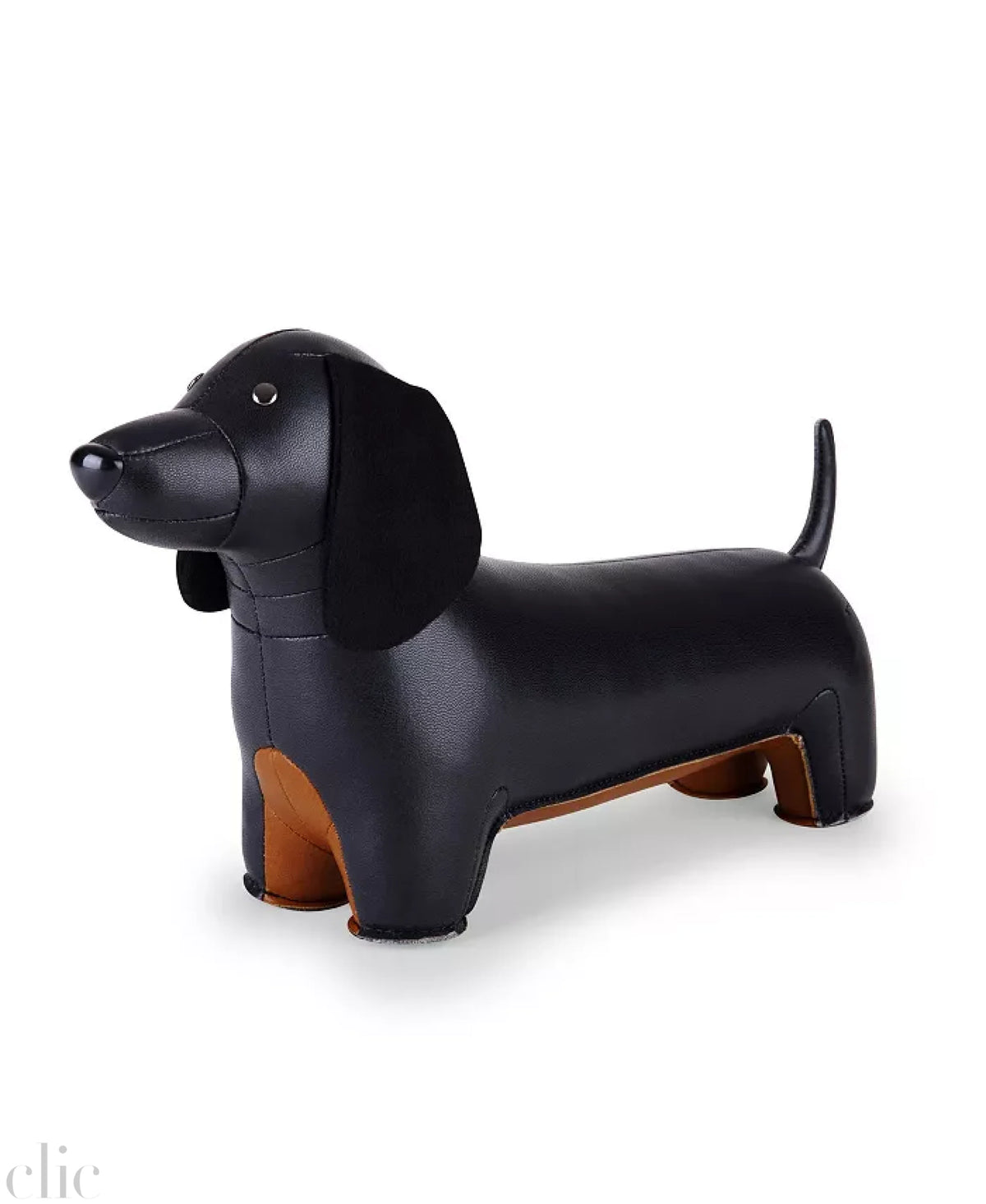 Teckel Bookend in Black