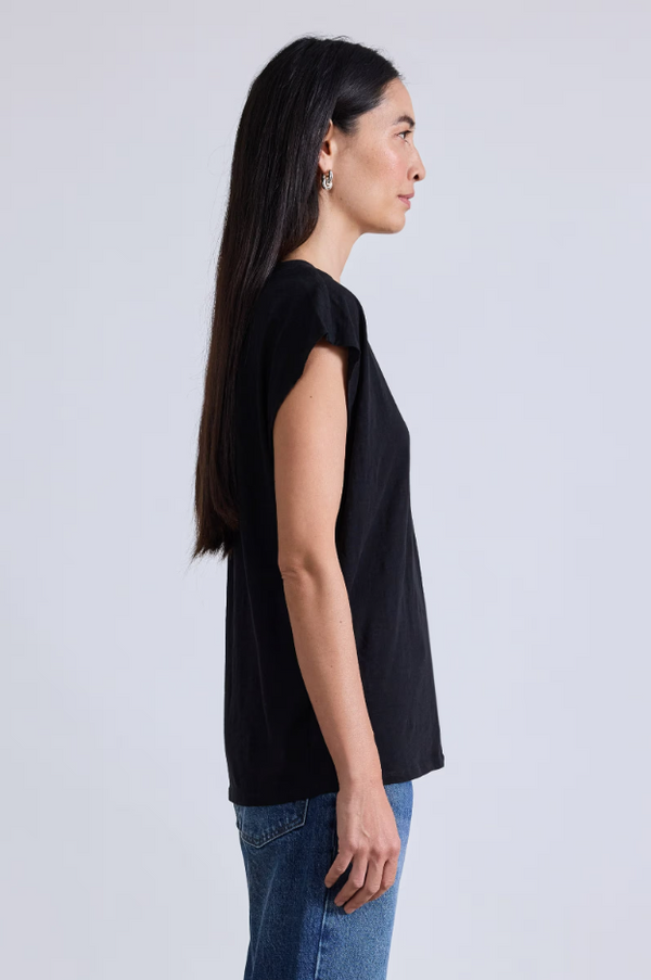 Fuerza Tee in Black, from Apiece Apart