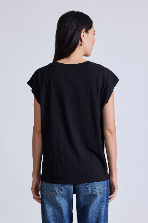 Fuerza Tee in Black, from Apiece Apart