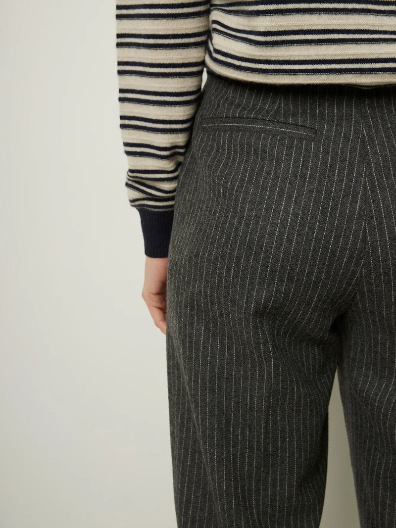 Blue Pants in Grey Stripe, from rue Blanche