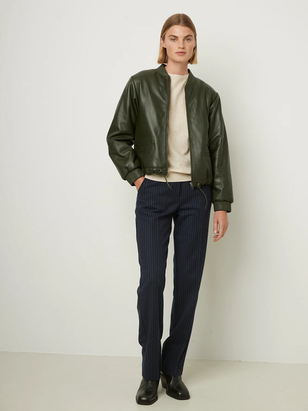 Skin Jacket in Pine, from Rue Blance