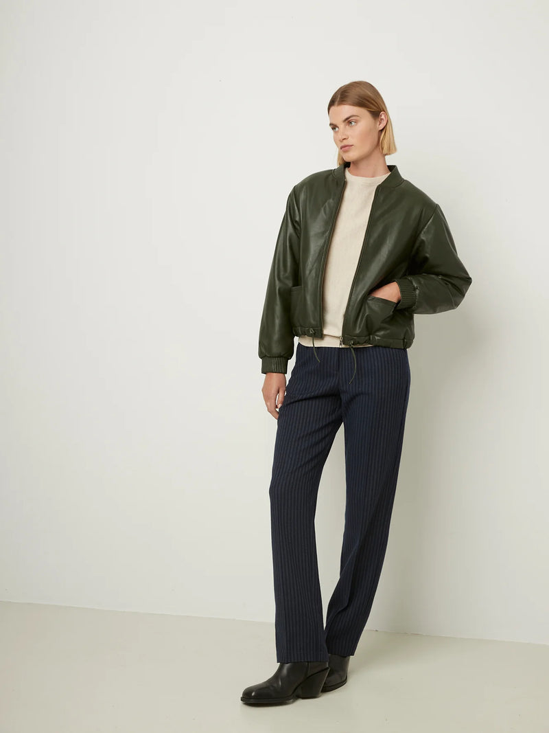 Skin Jacket in Pine, from Rue Blance