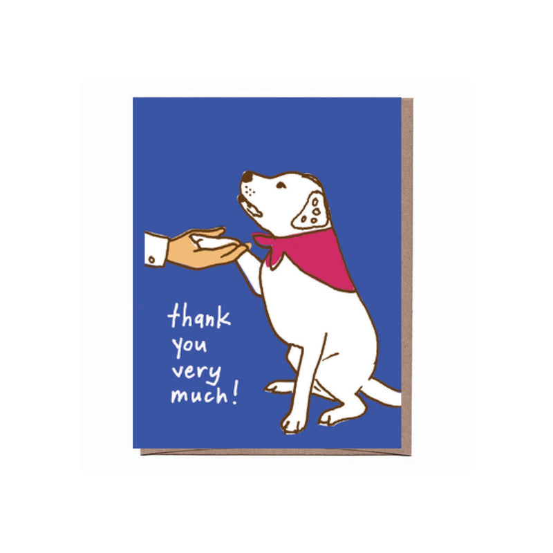 Good Dog Thank You Card, from La Familia Green