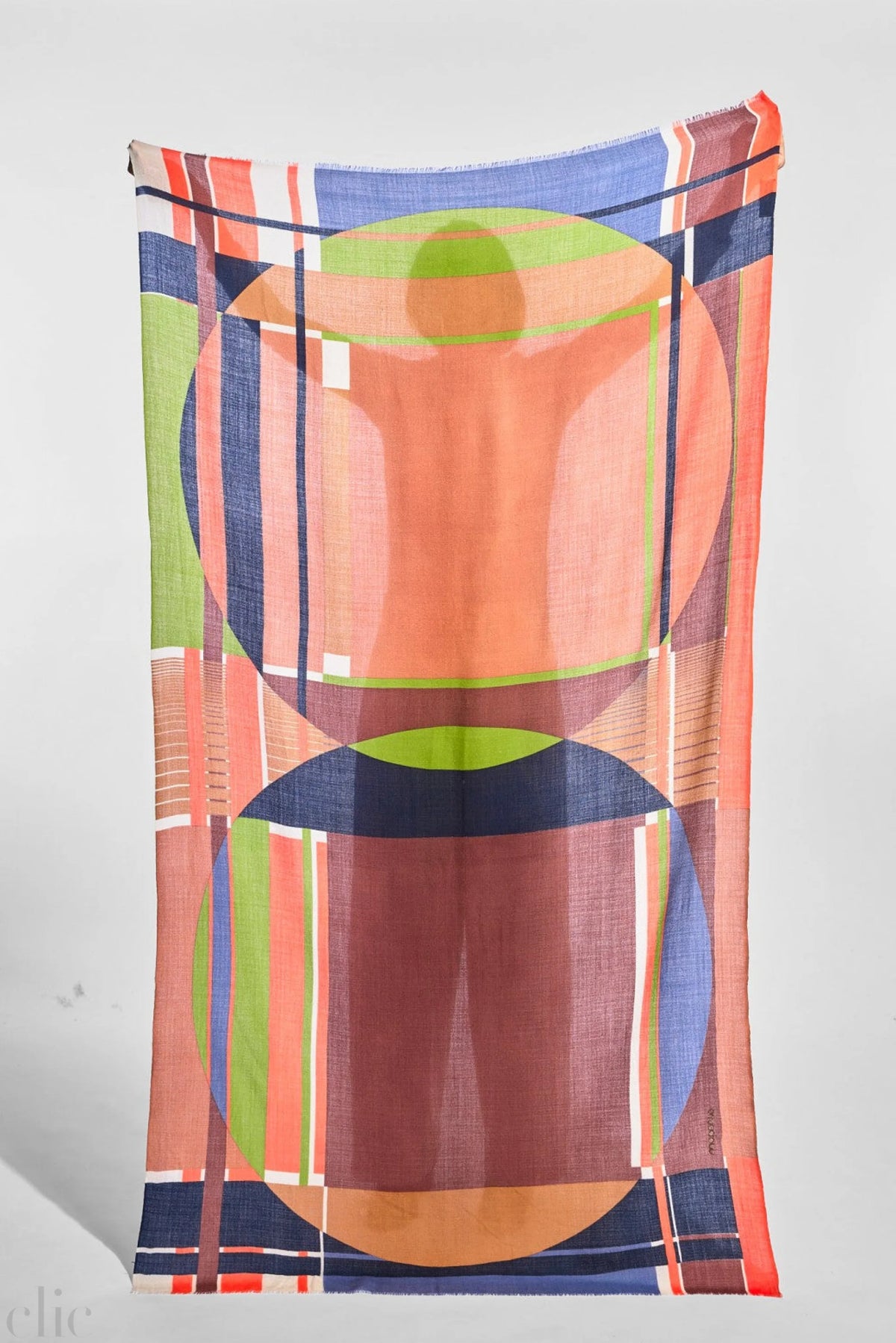Theorie Scarf in Burgundy Reddish, from Mapoesie