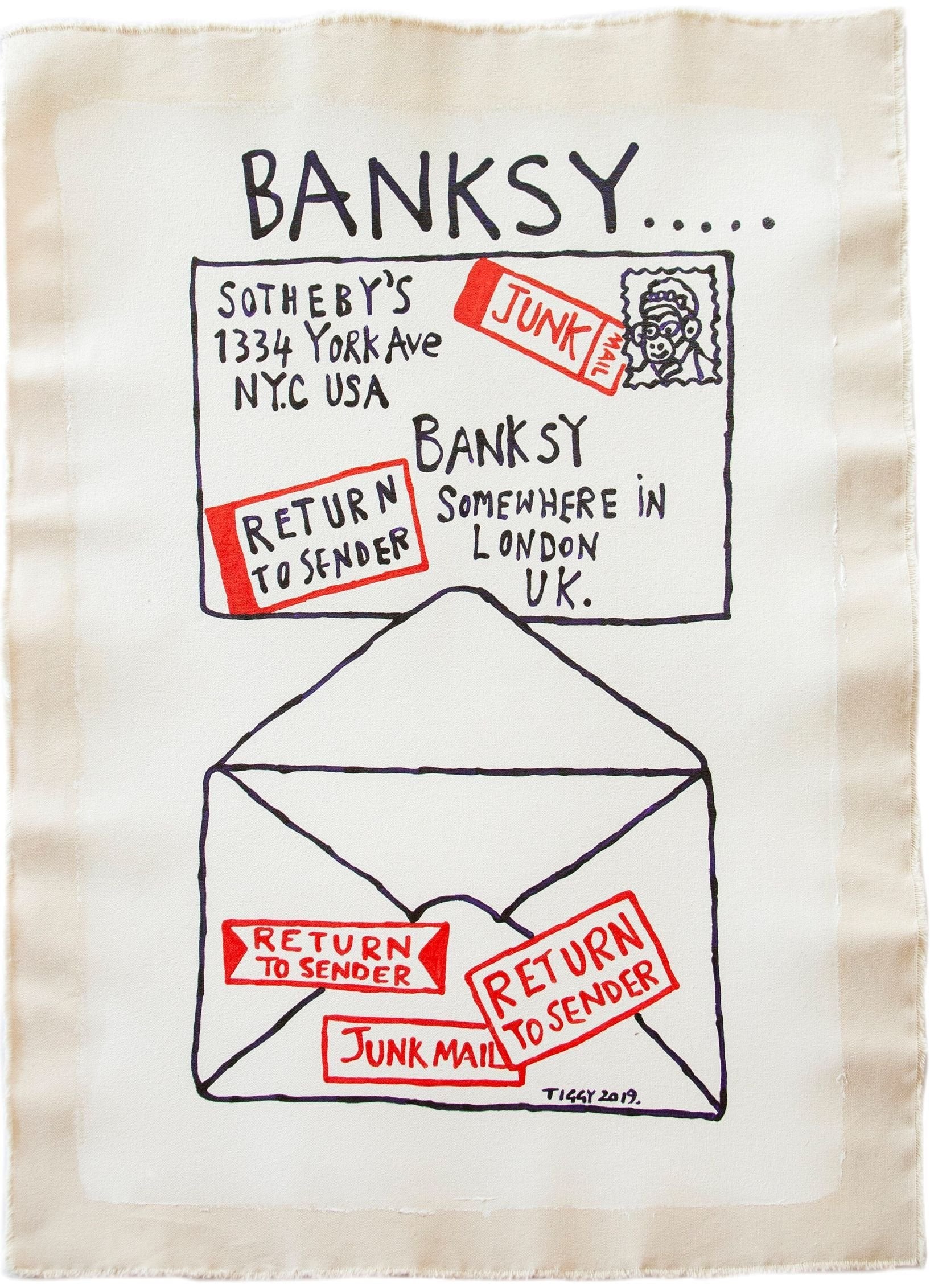 Banksy by Tiggy Ticehurst