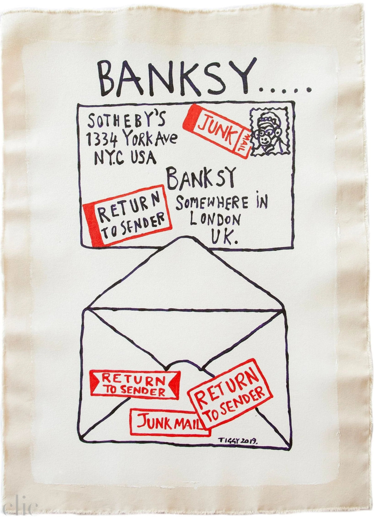 Banksy by Tiggy Ticehurst