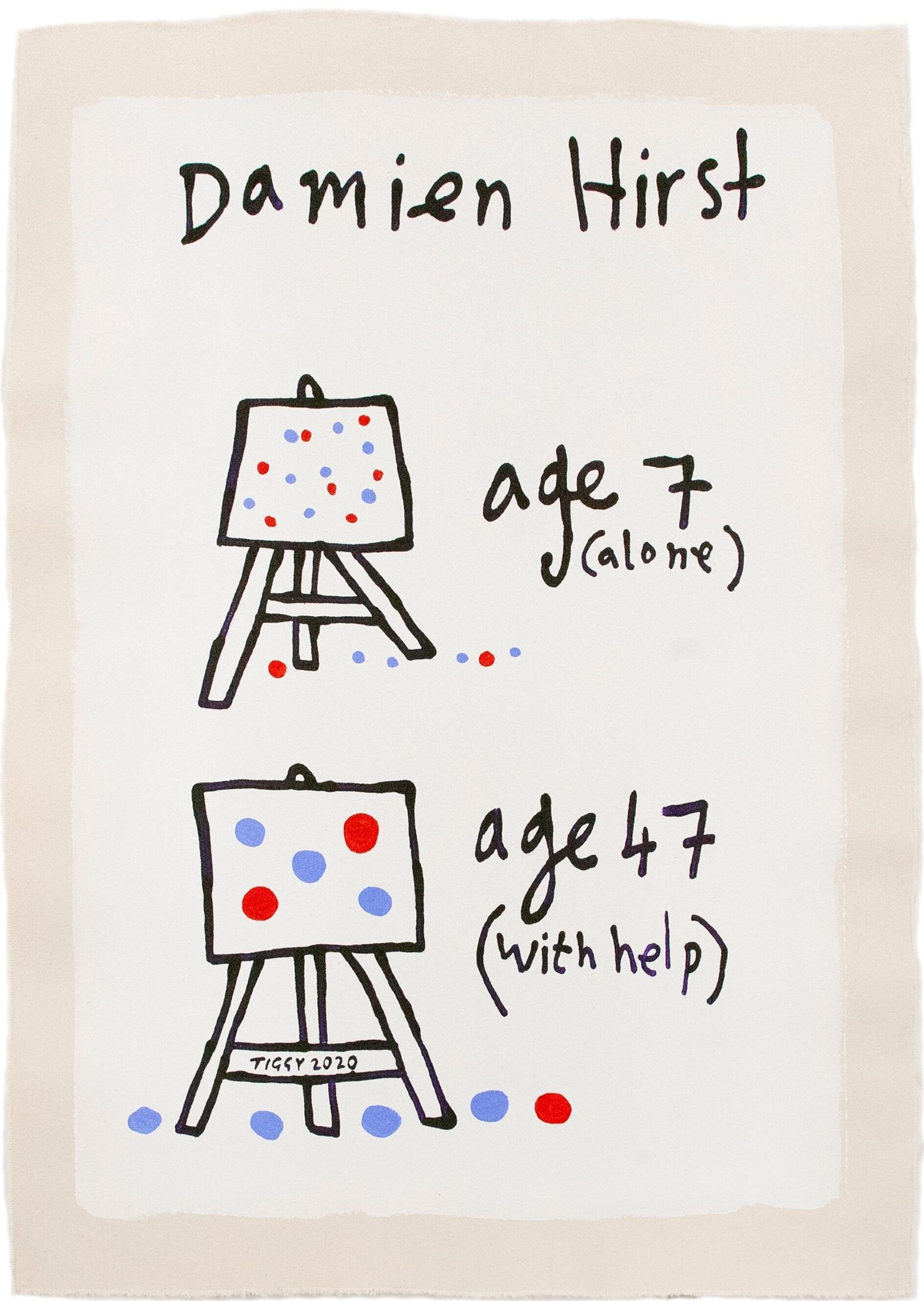Damien Hirst by Tiggy Ticehurst