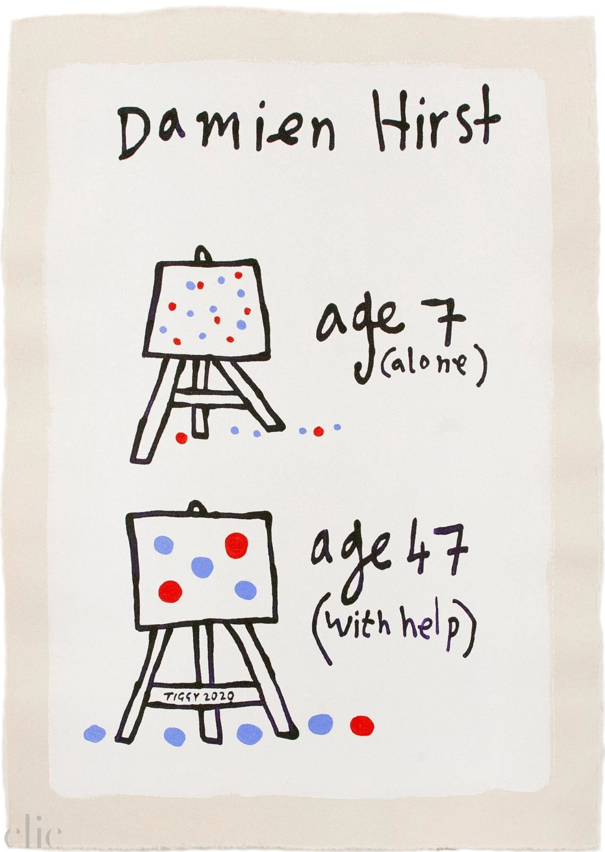 Damien Hirst by Tiggy Ticehurst