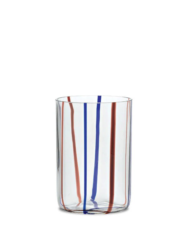 Tirache Tumbler in Blue/Amethyst, from Zafferano