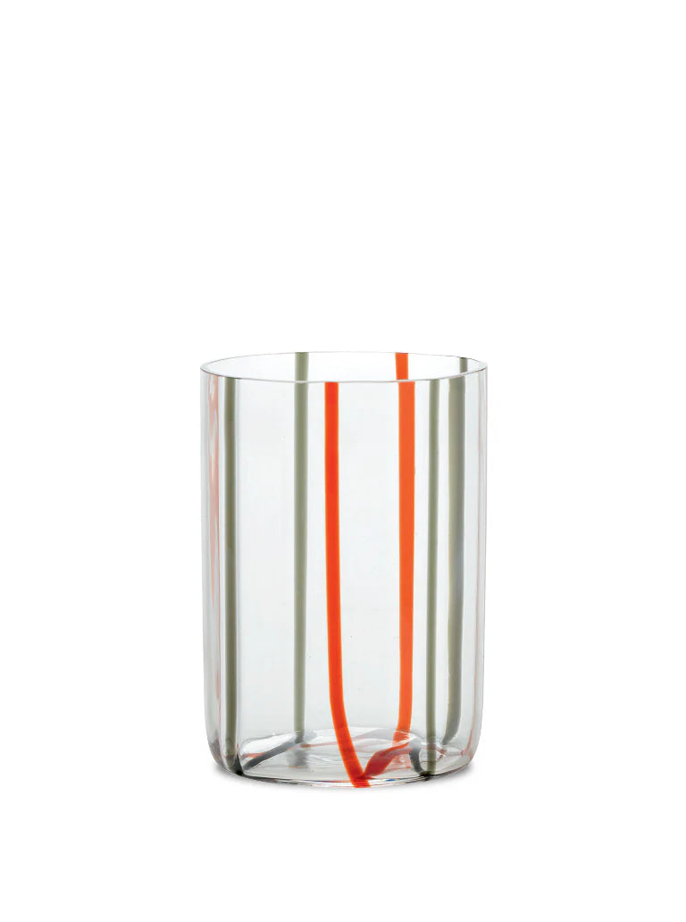 Tirache Tumbler in Red/Grey, from Zafferano