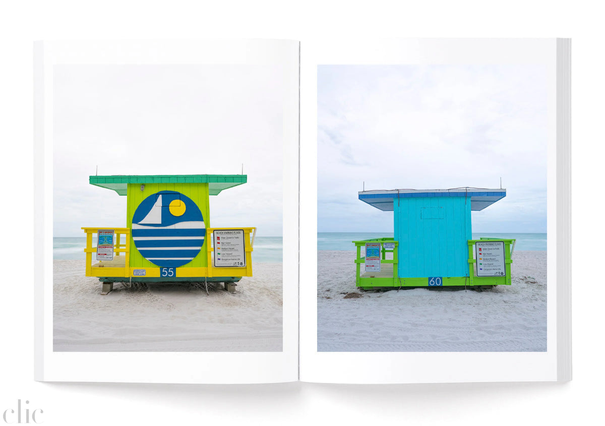 Lifeguard Towers: Miami By Tommy Kwak (Signed)