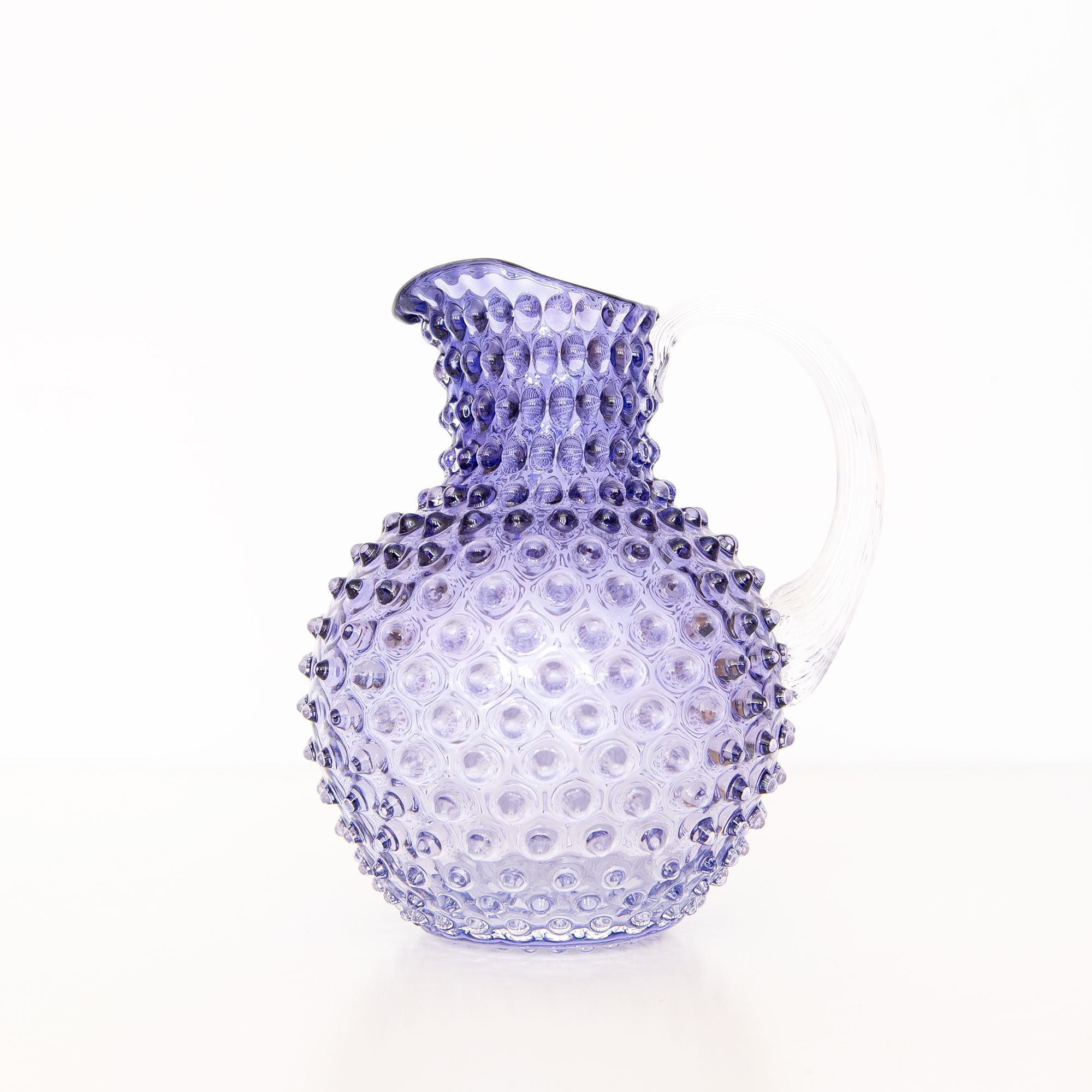 Paris Hobnail Jug in Indigo, from Anna Von Lipa
