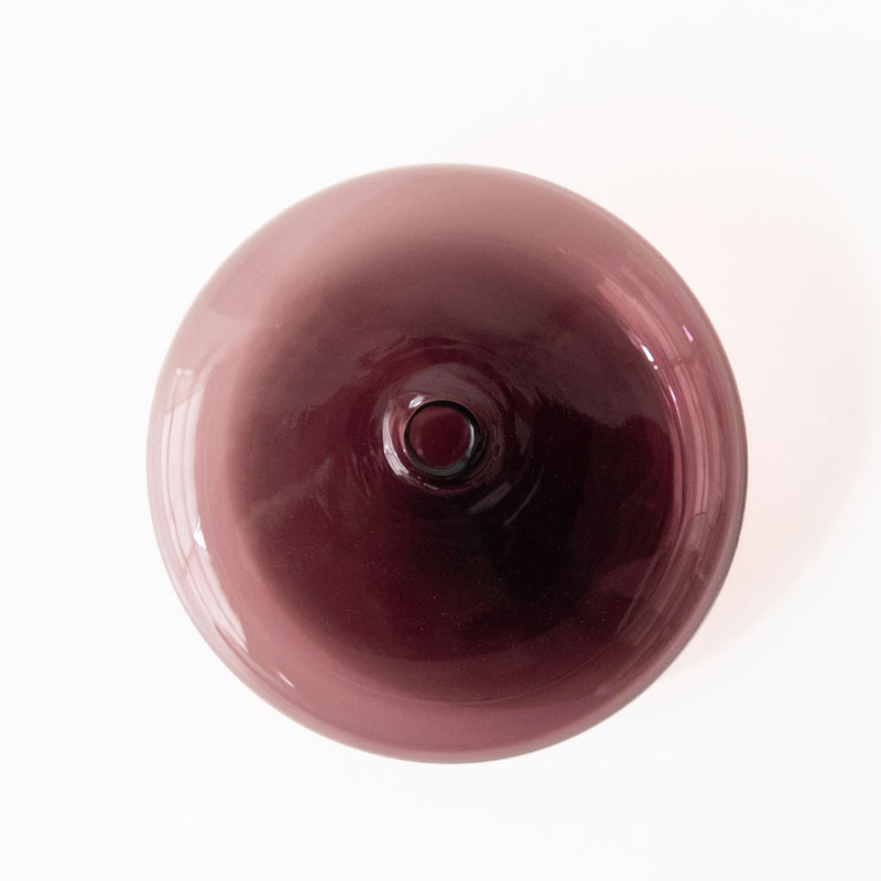 Big Gem Low Vase in Plum, from Gary bodker Digens