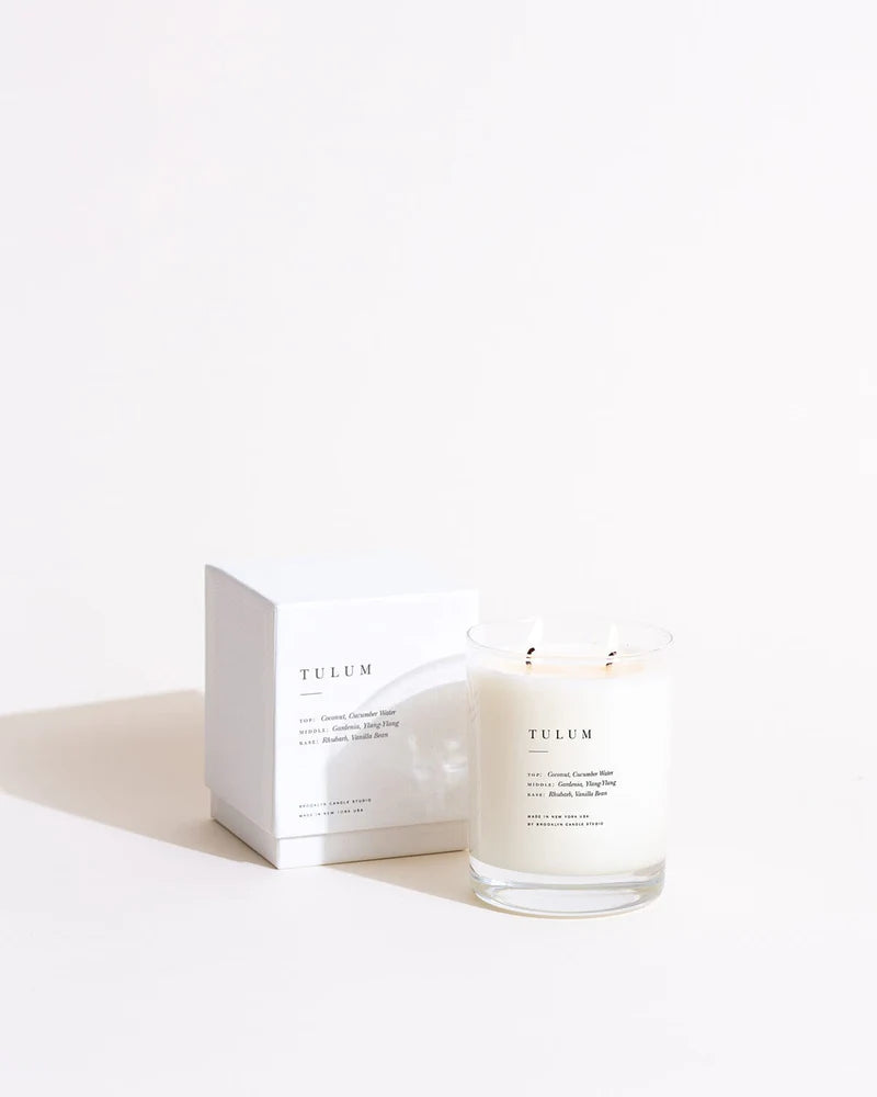 Tulum Escapist 2-Wick Candle, from Brooklyn Candle Studio