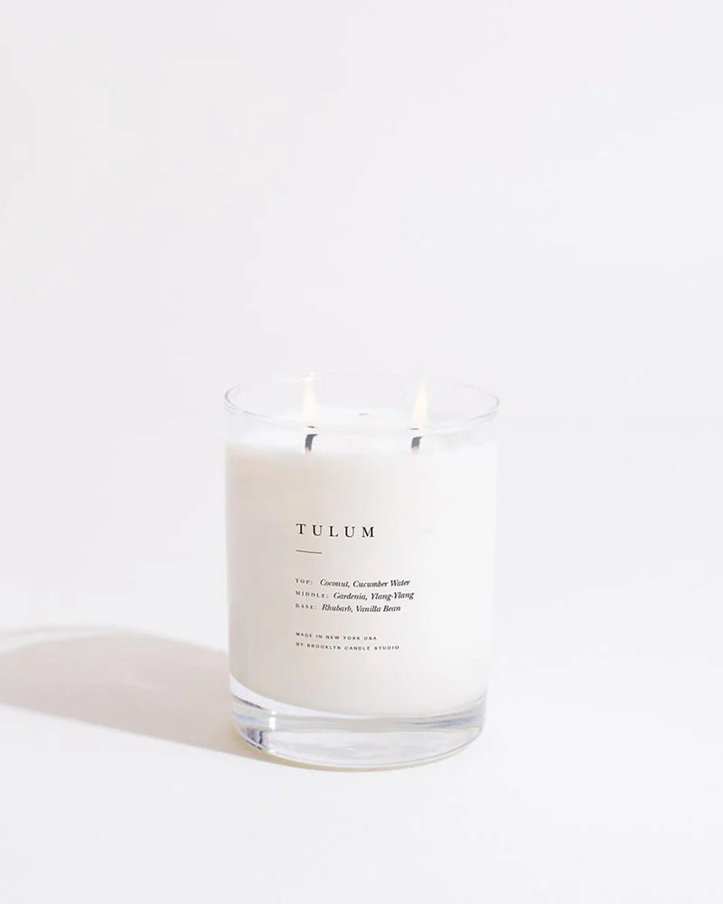 Tulum Escapist 2-Wick Candle, from Brooklyn Candle Studio