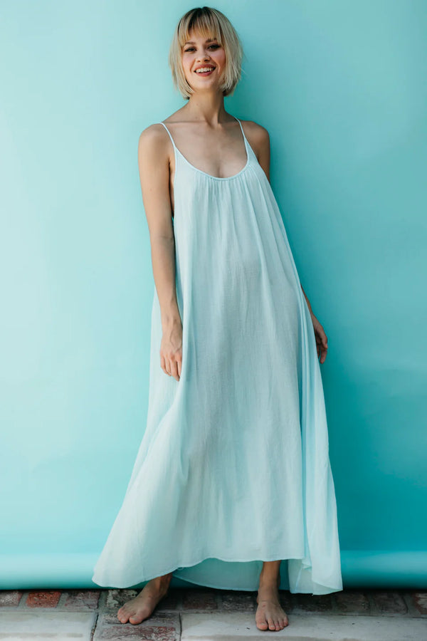 Tulum Naked Dress in Ocean. from 9 Seed