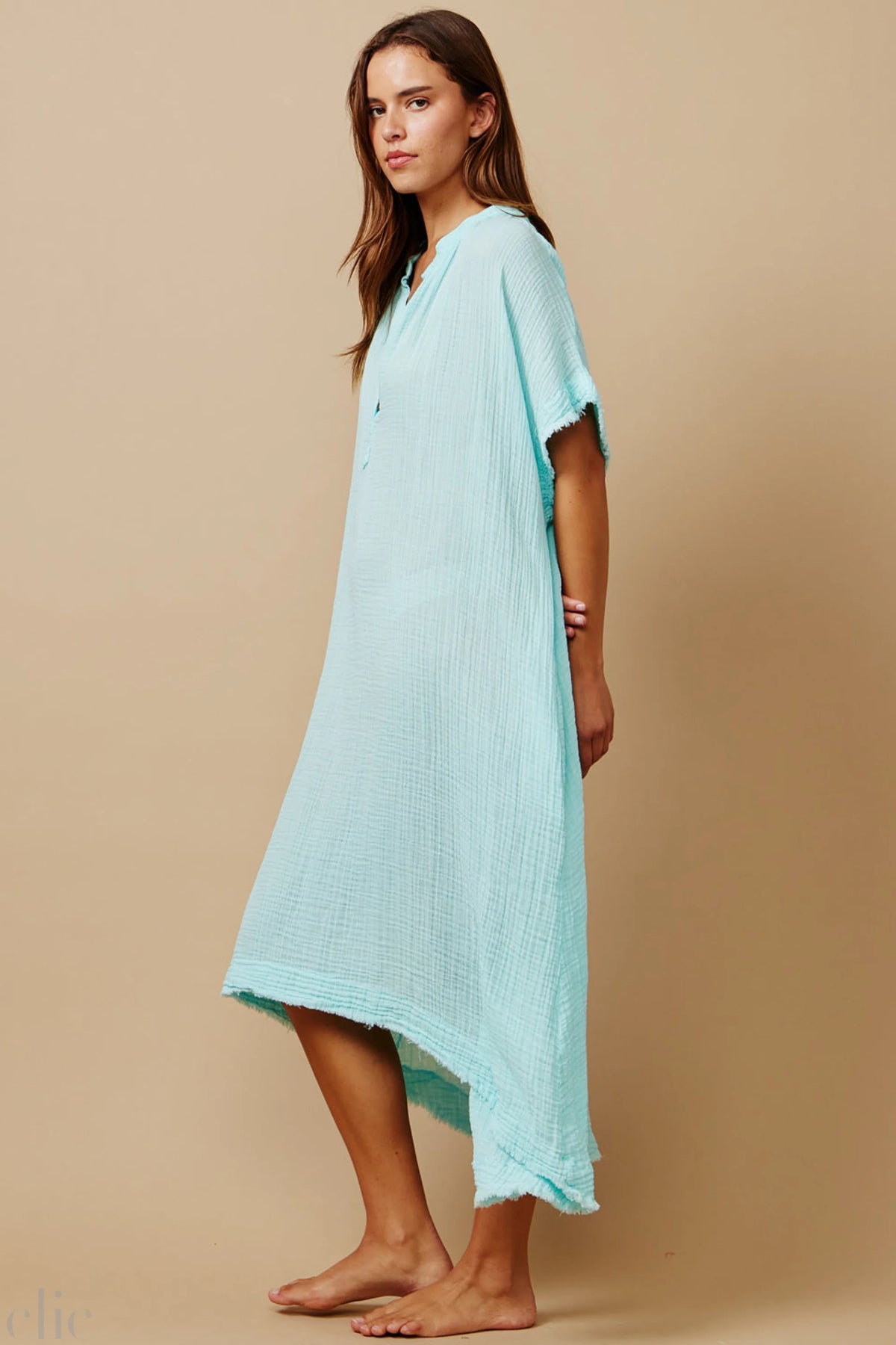 Tunisia Dress in Ocean, from 9 Seed