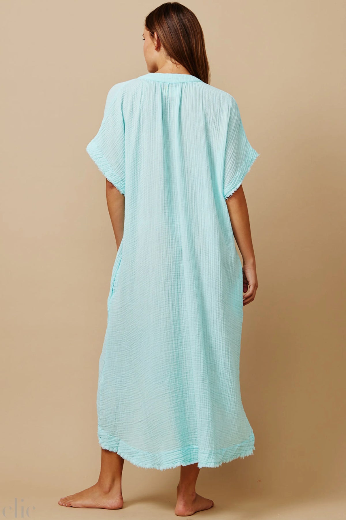 Tunisia Dress in Ocean, from 9 Seed