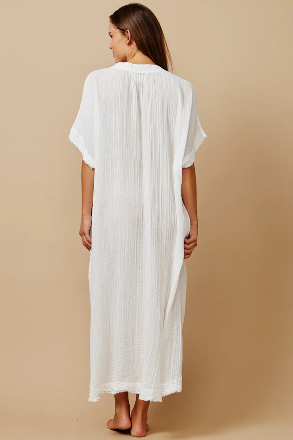 Tunisia Dress in White, from 9 Seed