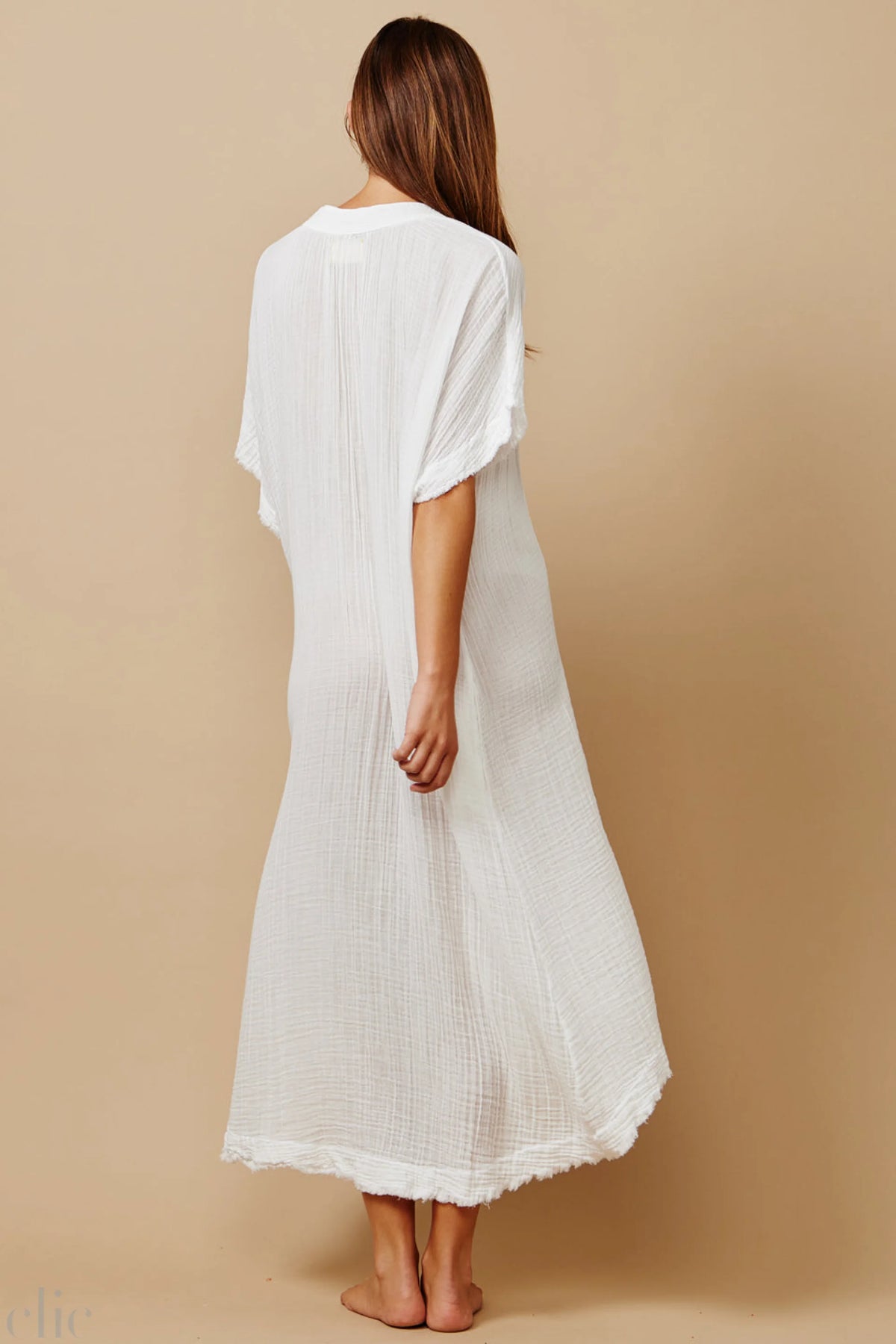 Tunisia Dress in White, from 9 Seed