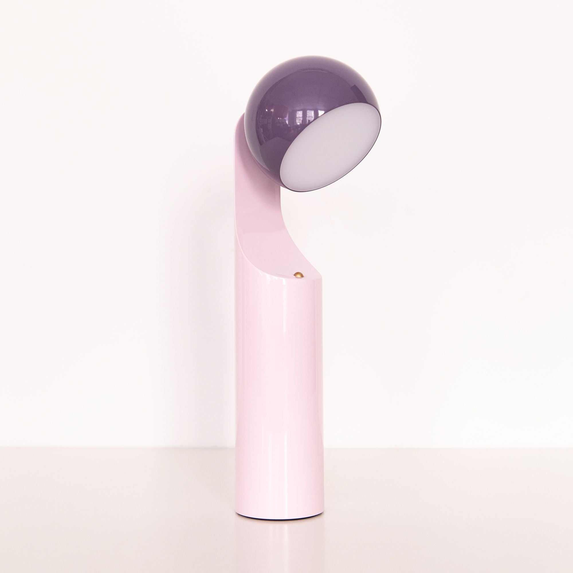 Mono Portable Reading Lamp in Purple and Pink, from Fine Lumens