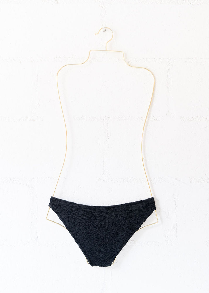 Palma Seamless bikni Bottom in Black, from Love & Bikinis