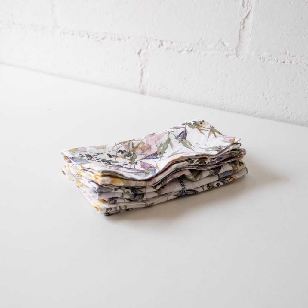 Meadow Linen Napkins Set of 2, from Linen Tales