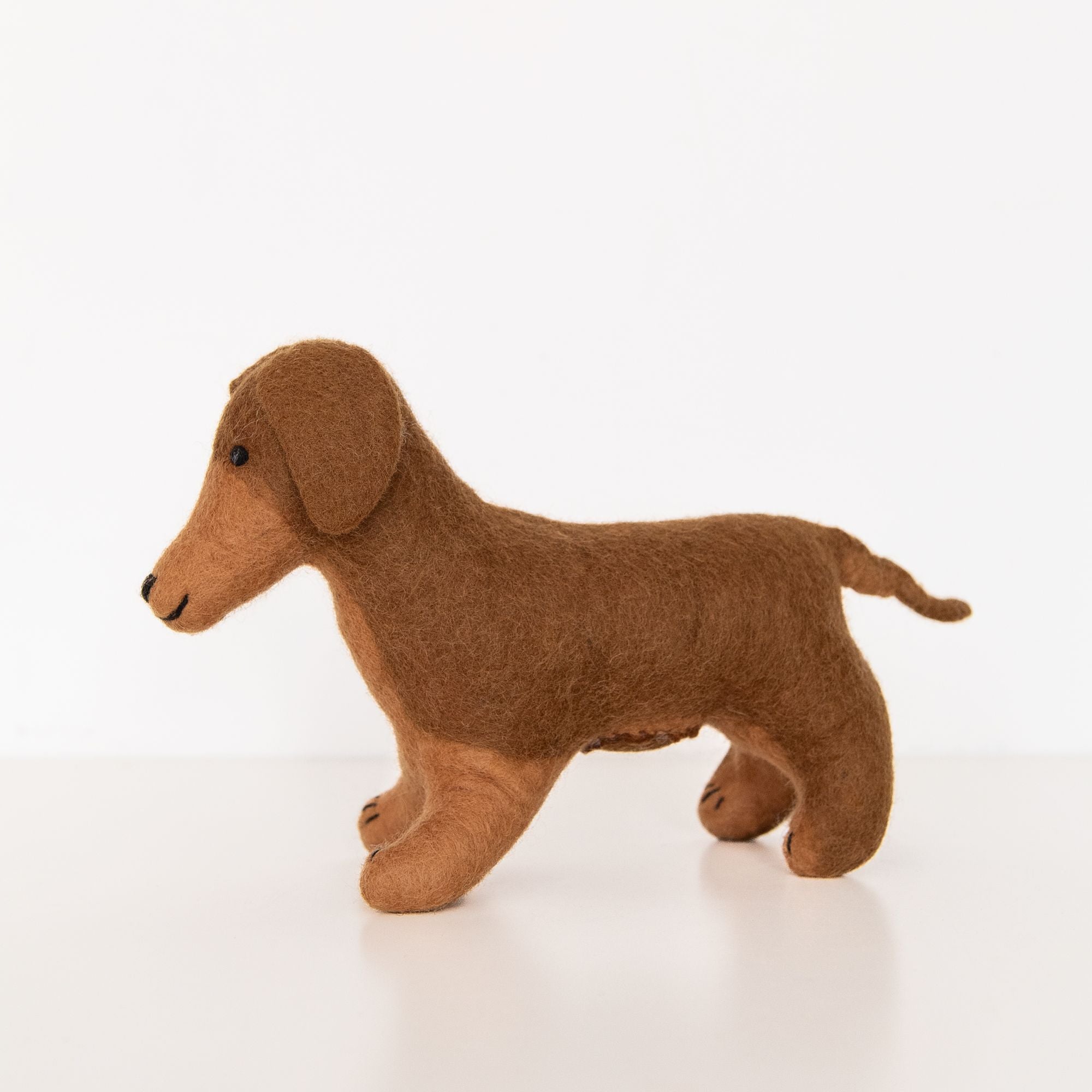 Hand Felted Dachshund, from Mulxiply
