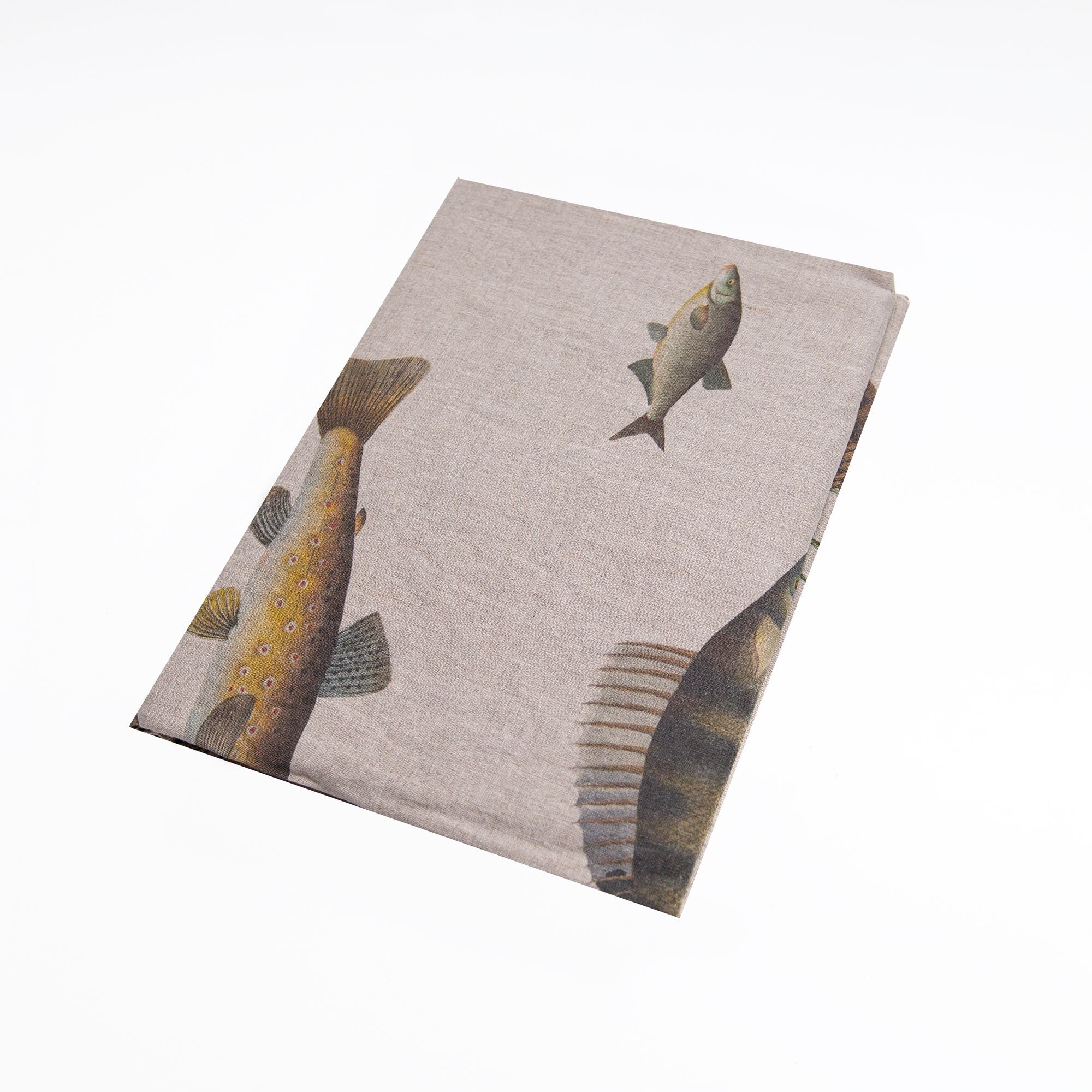 Freshwater Fish Tablecloth, from Linoroom