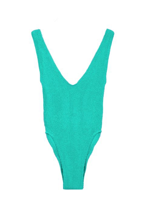 Marbella Scoop Neck One Piece in Mint, from Love & Bikinis