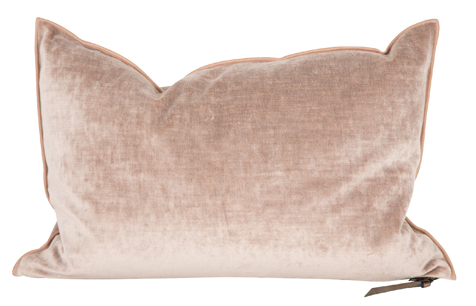 Velvet Pillow 16x24 in Blush, from Maison De Vacances