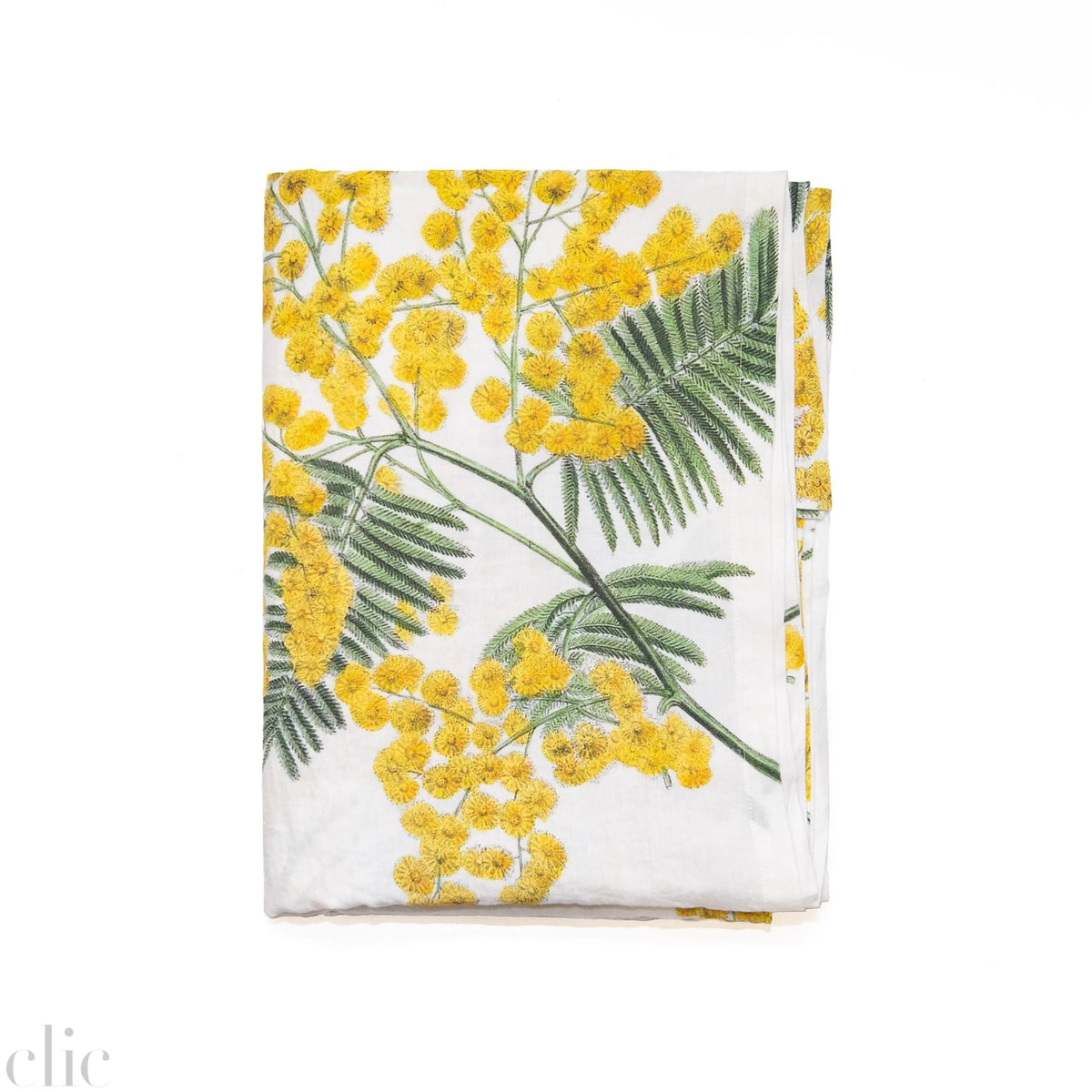 Mimosa Tablecloth in Off White, from Linoroom