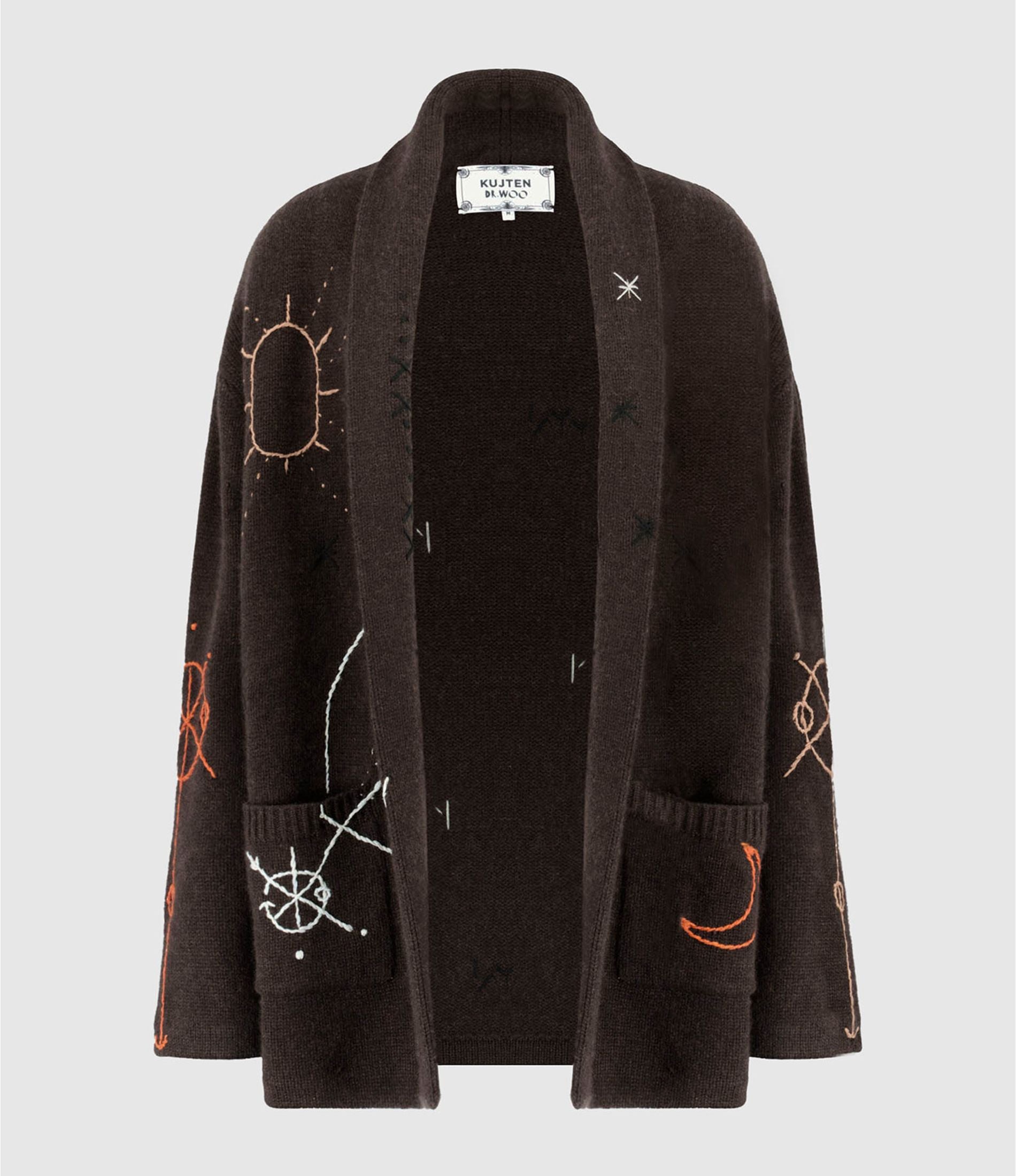 Valley Cardigan in Marron, from Kujten
