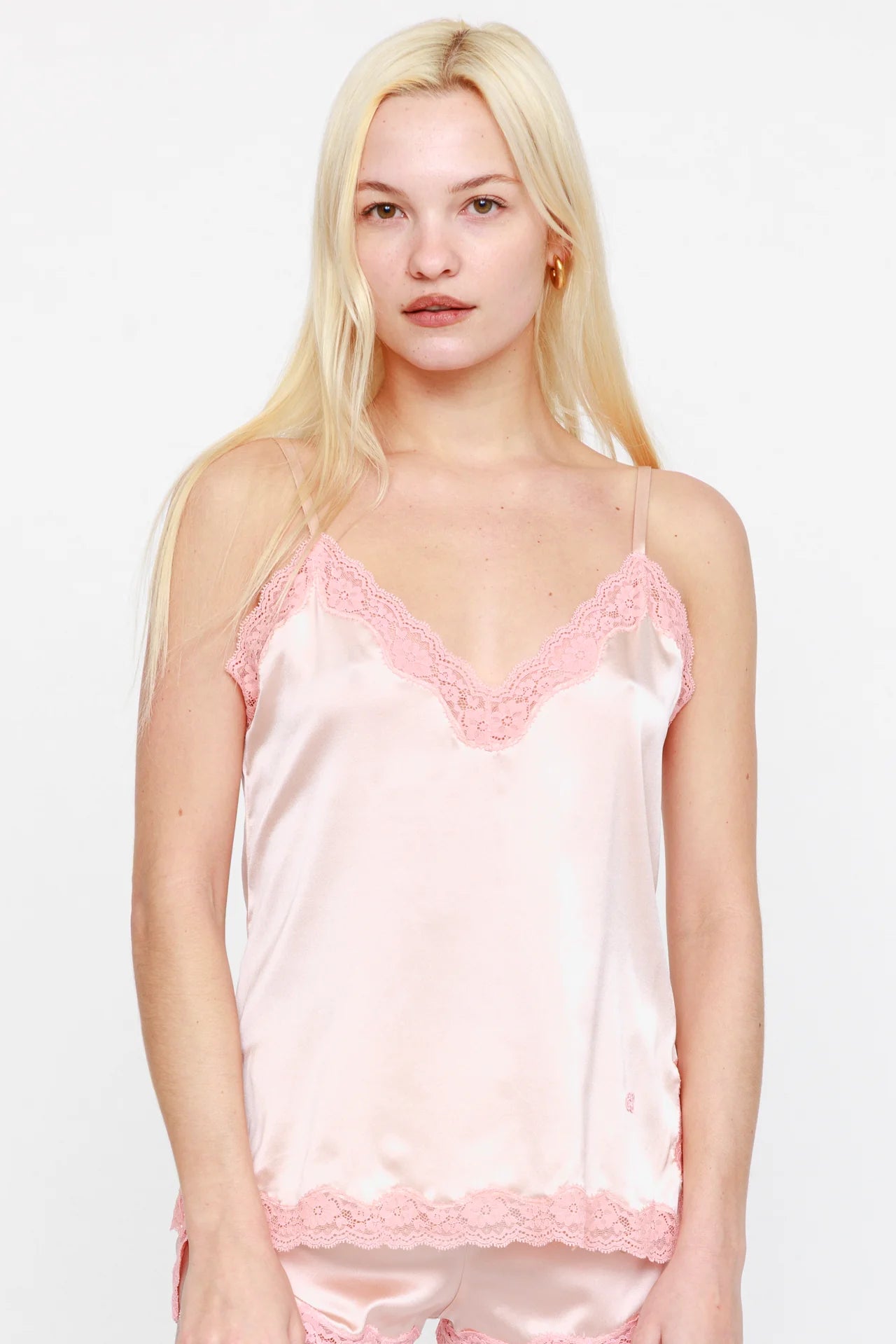 Caraco Camisole in Ballerina Peach, from Vannina Vesperini