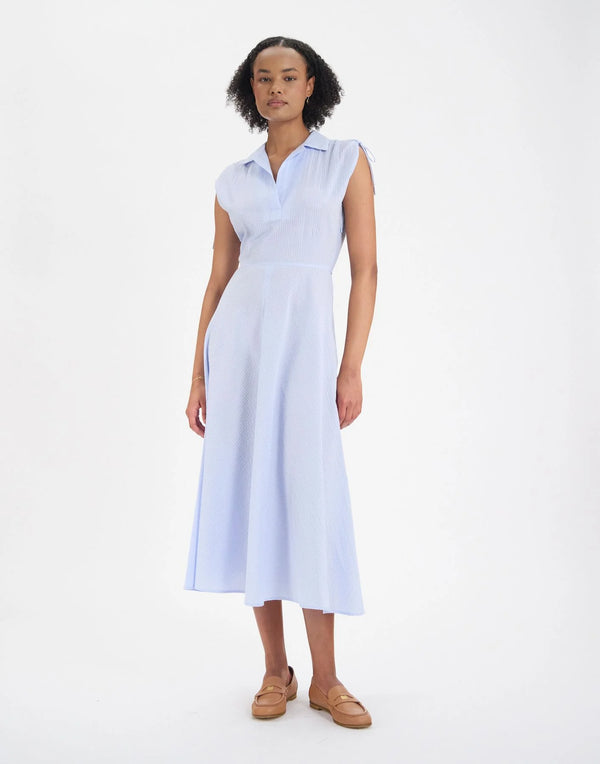 Violine Dress in Baby Blue, from Ines de la Fressange